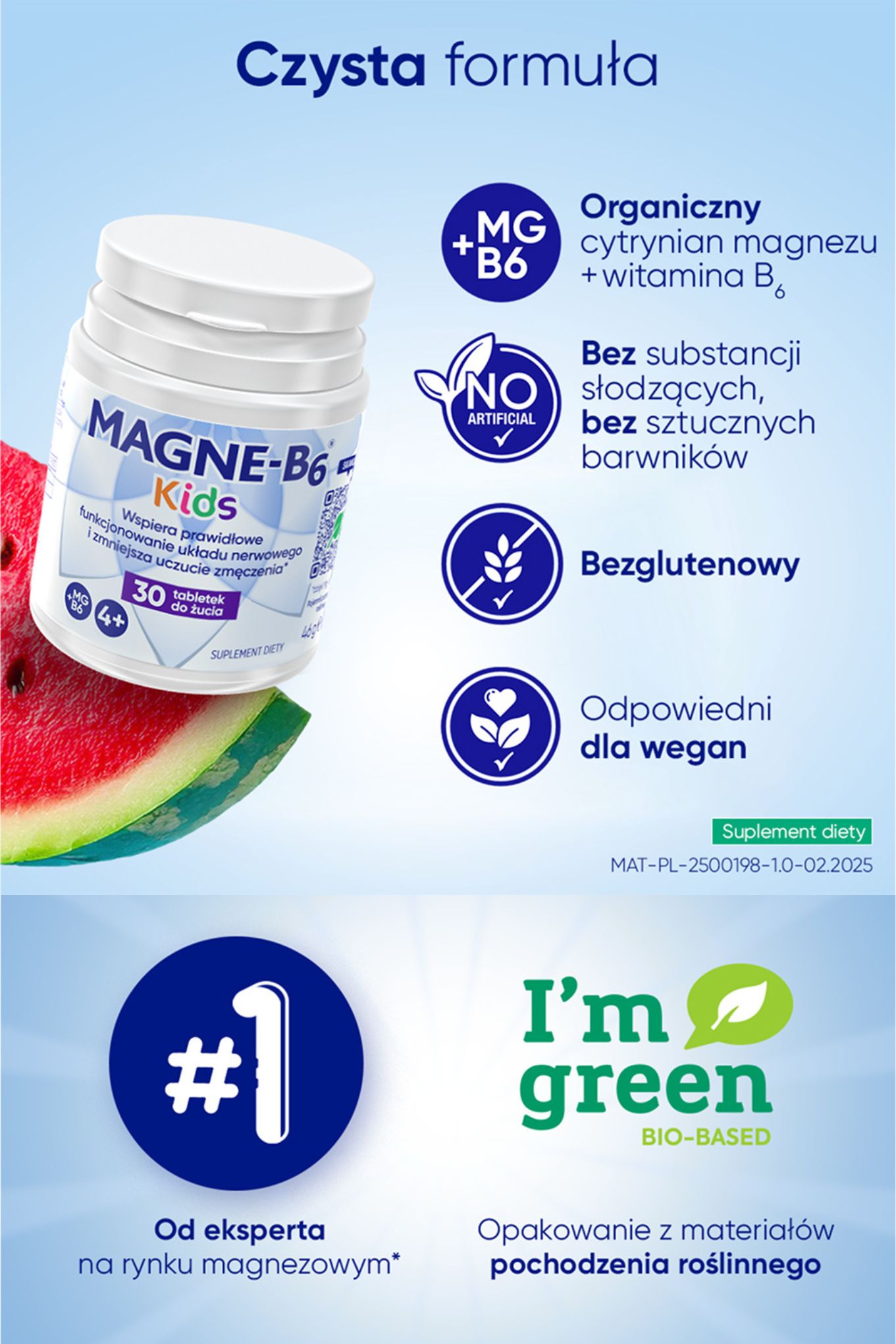 Magne b6 kids czysta formuła